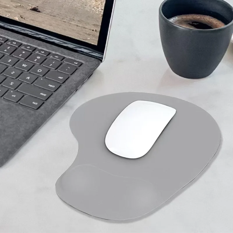 Laptop Accessories Officeworks - Yumuşak Silikon Bilek Destekli Mouse Pad