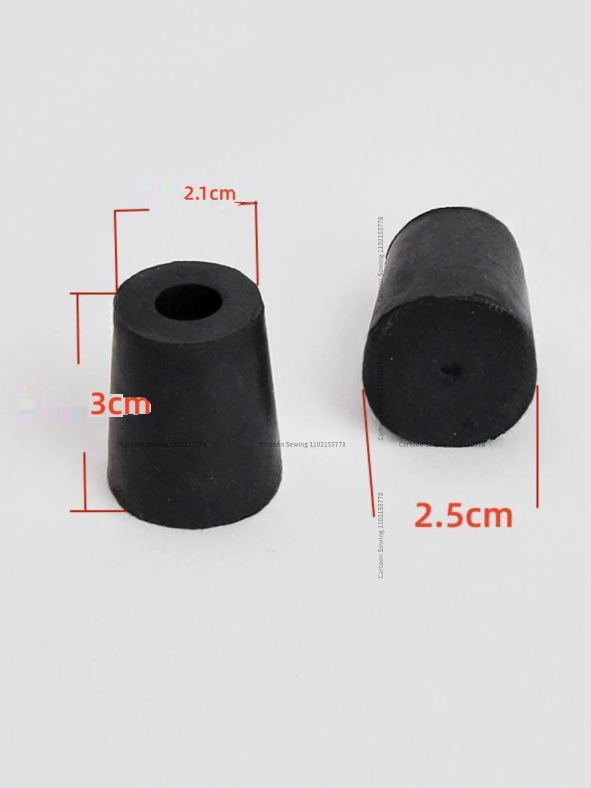 1PCS Anti-Vibration Pad Rubber Pad Head Shock Absorber Mat 3cm Tapered Anti-Shock Pad for Jack 789 Ex 800 900 Overlock Machine