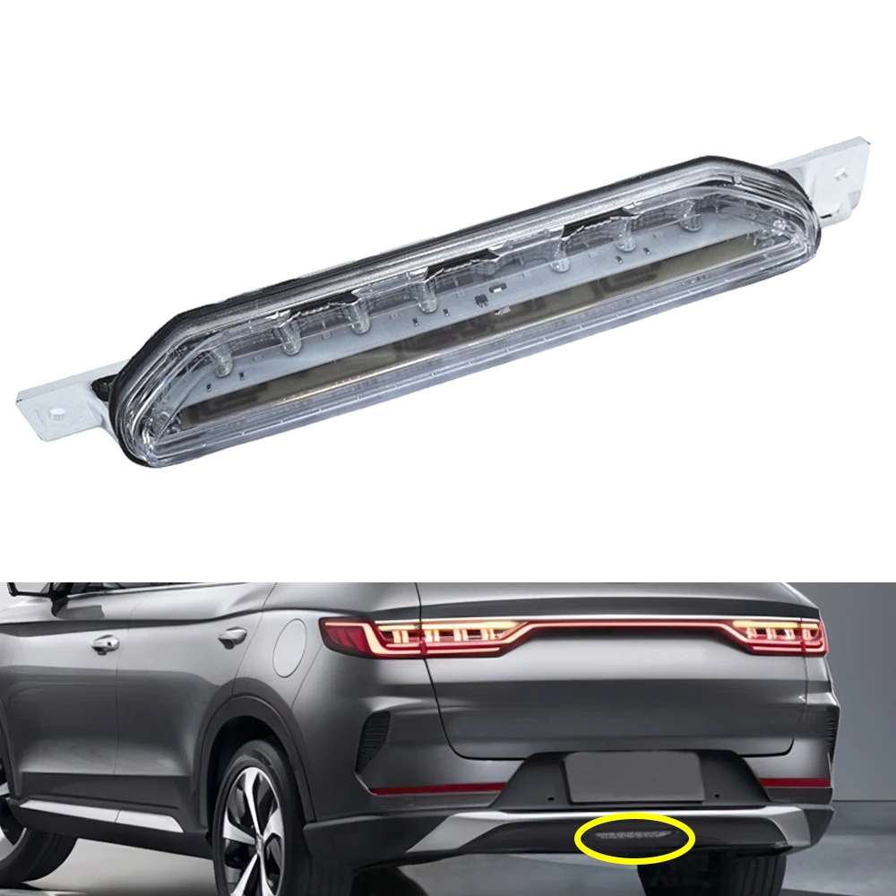 

Rear Bumper Driving Brake Middle Light Tail Signal Middle Fog Lamp For BYD SONG PLUS DMI EV