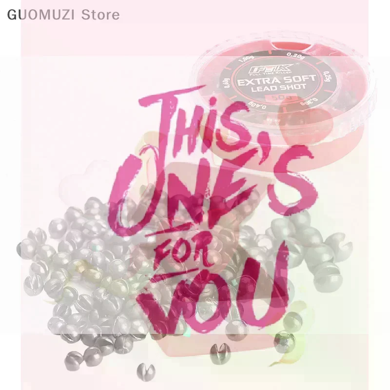 FTK Box Open Bite Lead 143pcs Rock Fishing Weighting Lead Pendant Roada Lead Box Weighting Lead Pendant