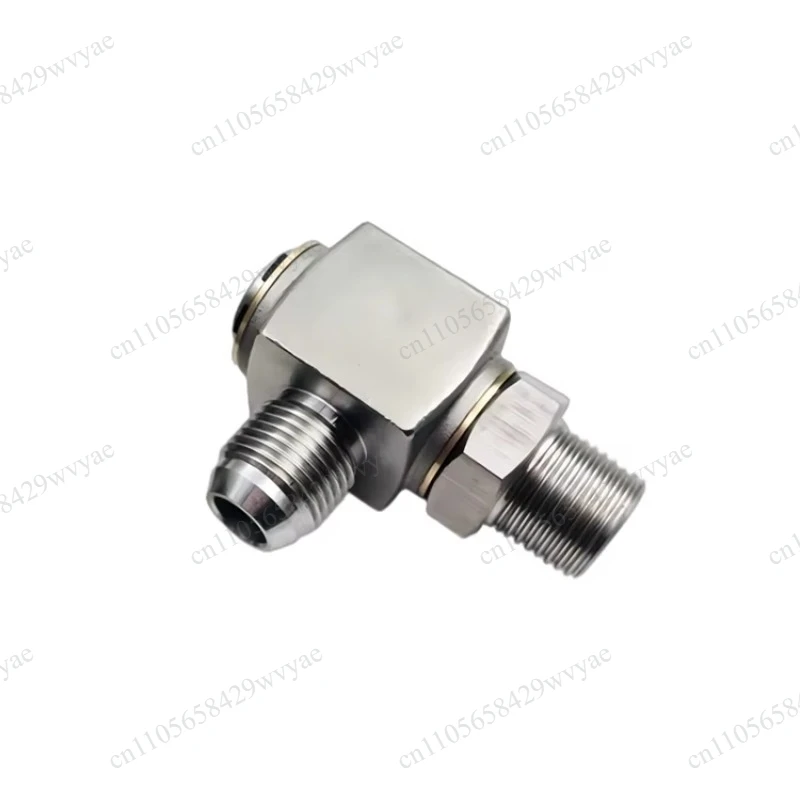 360° Stainless Steel High Pressure Rotary Joint 90 Degree for Hose Reel Winder