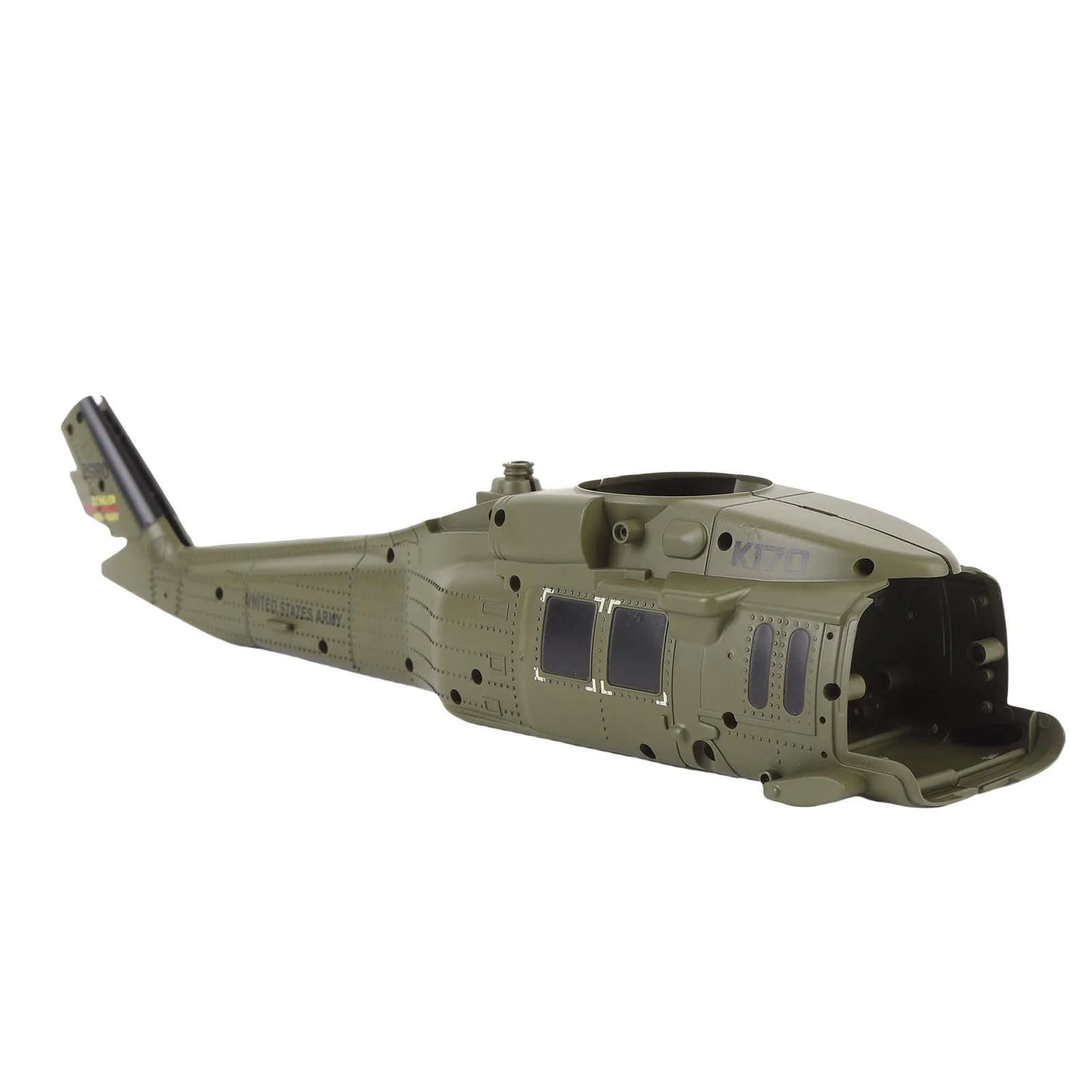 

RC Helicopter Left and Right Body Cover RC Helicopter Fuselage Cover RC Helicopter Spare Parts Fuselage Cover for K170