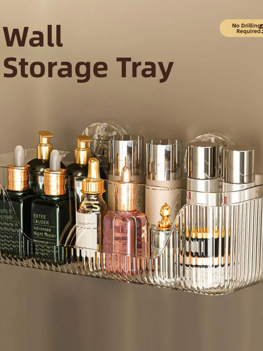 

Новая подвесная полка Batooms на присосках для туалета и ванной комнаты, для хранения косметики на столешнице, без сверления