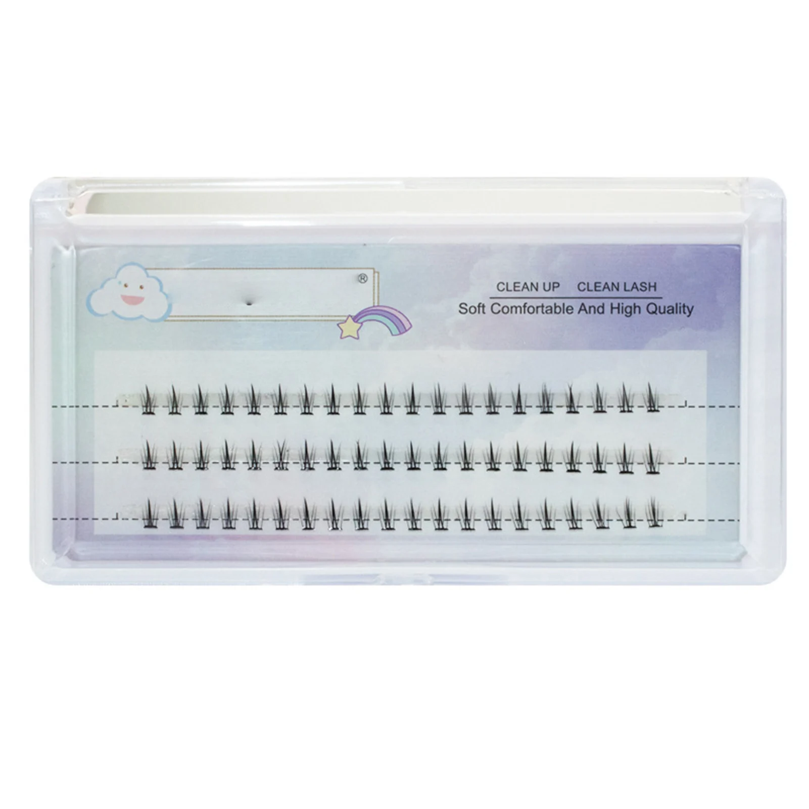 Simulation Grafted False Eyelashes Soft Waterproof Oilproof False Eyelashes for Beauty Blogger Makeup Lover