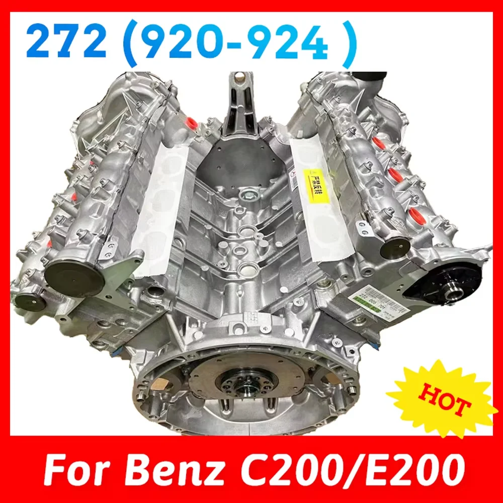 2.5L M272 E25 V6 Complete Engine 204HP 245Nm Ready to Install for Mercedes-Benz C200 W203 E200 W211
