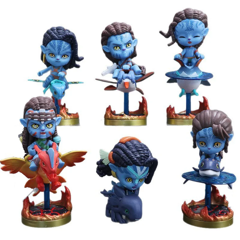 6 Styles Hot Movie Series Avatar Jack Sully Blind Box Trendy Figurines Sci-Fi Movie Merchandise Kurich Ornaments Surprise Gifts
