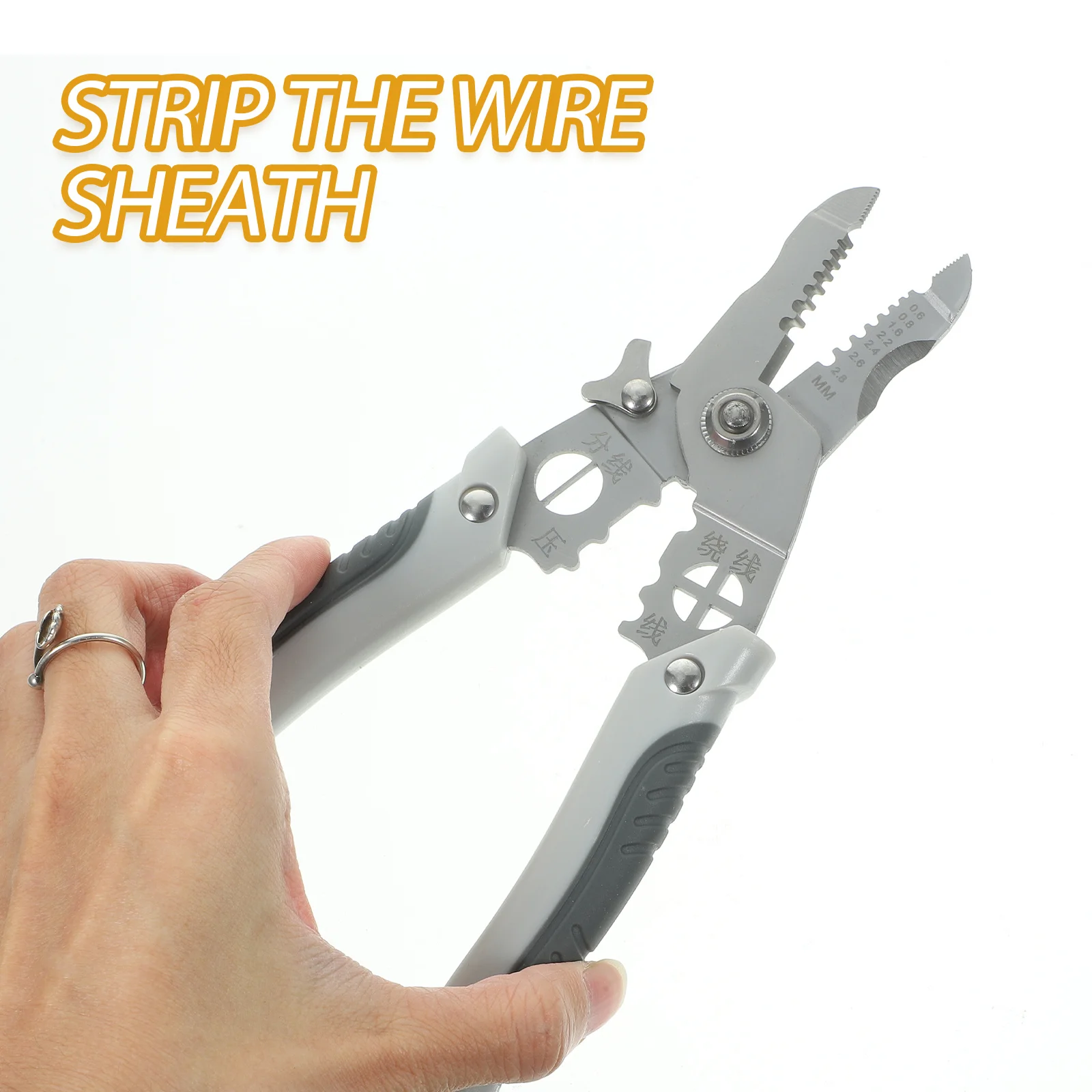 

Professional Wire Stripper Tool Handheld Electric Cable Cutter Stripping Tool Electrical Wire Strippers Universal Pliers