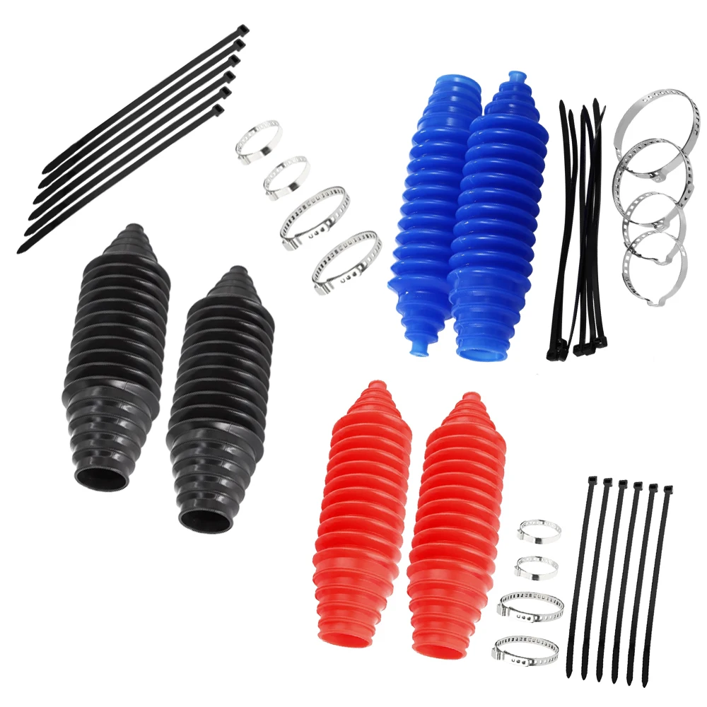1 Set Rack and Pinion Tie Rod Boot Kit 22cm For Car equipped with rack and pinion assemblies and suitable mounting dimensions