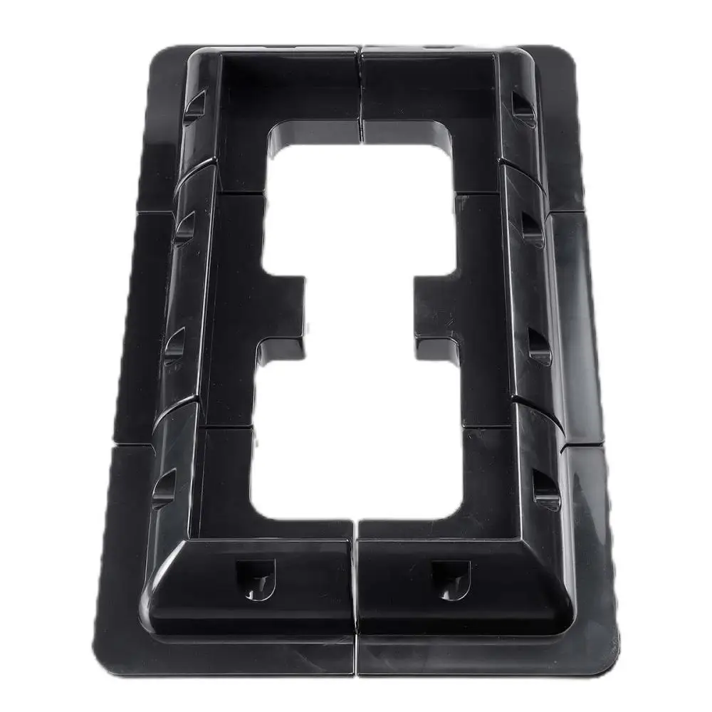 ABS Solar Bracket Drill Free Roof Mount For RV Yacht Solar Panel Cable Entry Junction Box Waterproof Support Base