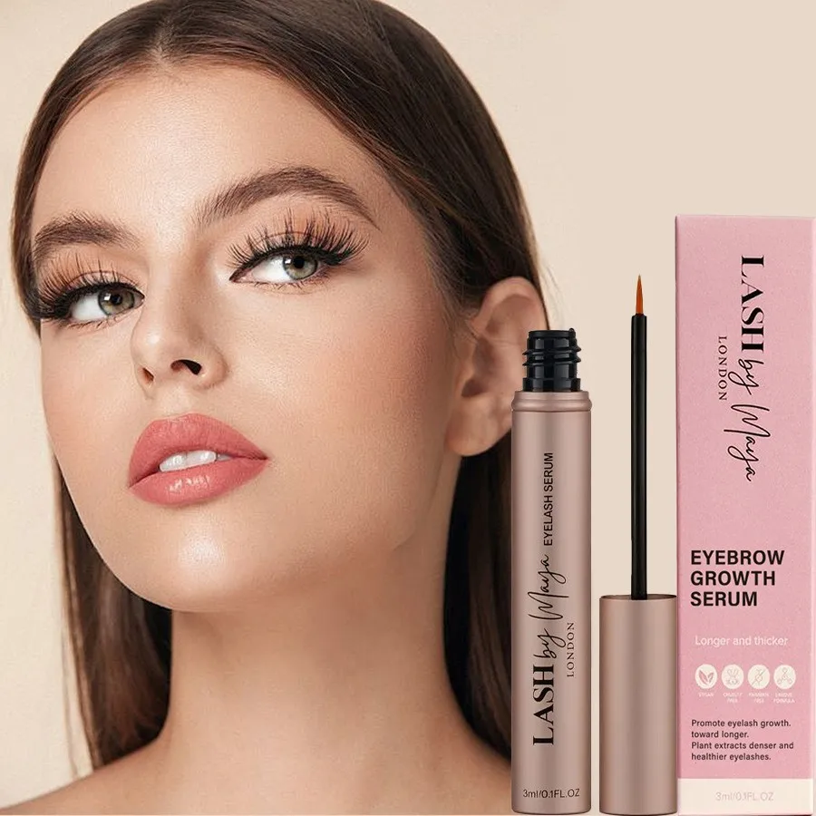 Wimpernwachstumsserum, Lifting-Wimpernverstärker, Wimpernverstärker, vollere, dicke, nährende Wimpern, längere Verlängerung, Augenbrauen-Essenz, 1–10 Stück