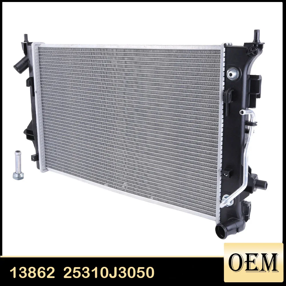 

Радиатор 2,0 л от 2020 до 2023. Номер замены: 13862 25310J3050. Подходит для Kia Soul.