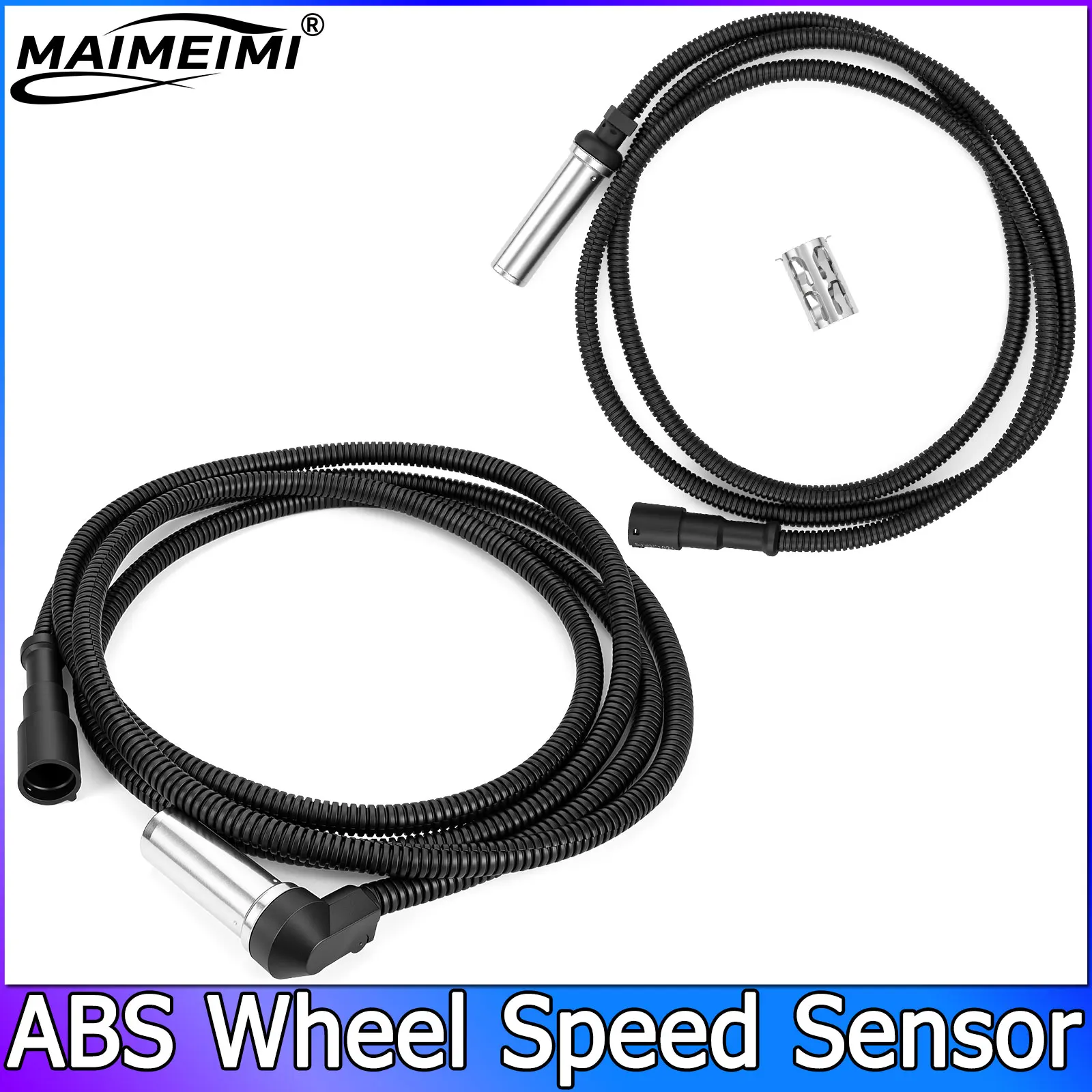  ABS Sensor for WABCO 4410328510 for Mercedes-B MB ACTROS ATEGO AXOR 0025422218 ABS Wheel Speed Sensor ,Length 1m/1.5m/2m