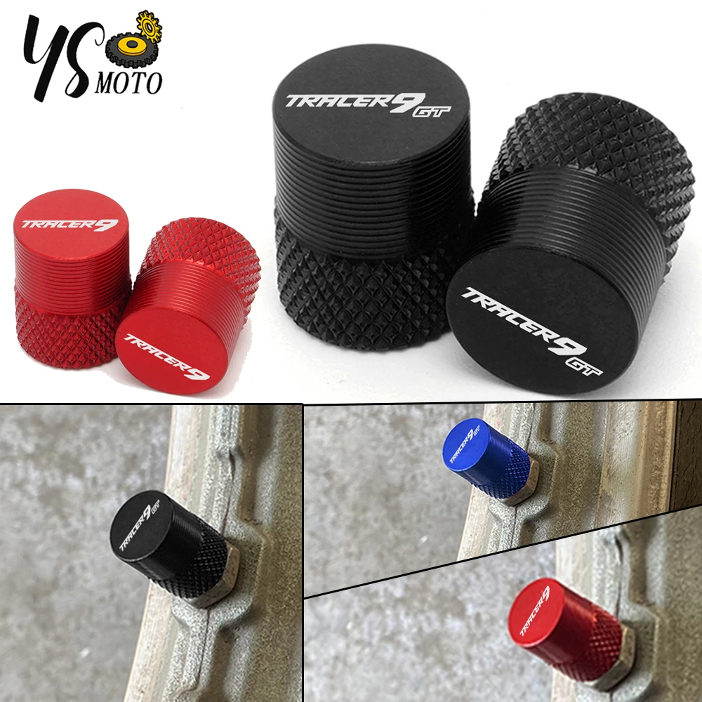 Motorcycle Accessories CNC Tire Valve Air Stem Caps Cover Plug For Yamaha TRACER 9 GT TRACER 9GT 2021 Tracer9 Tracer9gt 2022