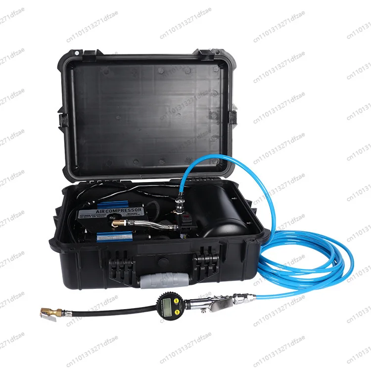 

Автомобильный воздушный насос DC12V 150PSI Сверхмощный воздушный насос с пластиковым корпусом с ручкой картриджа на 1 галлон, цифровой дисплей