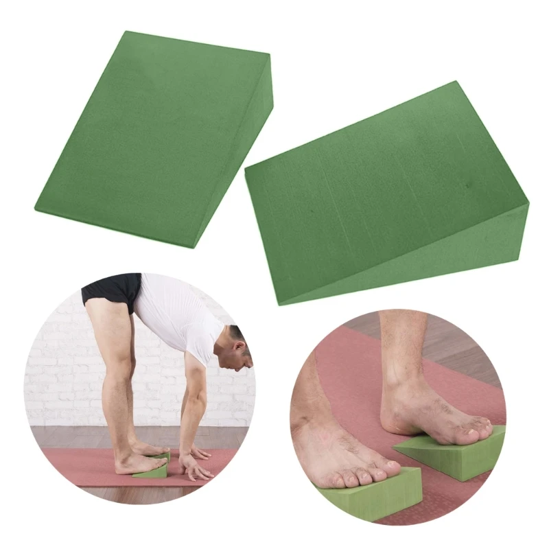 Yoga Foams Wedges Block Slants Board Calf Stretcher Inclines Board Squats Wedges Block Foot Exercise Part Easy to Use 24BD