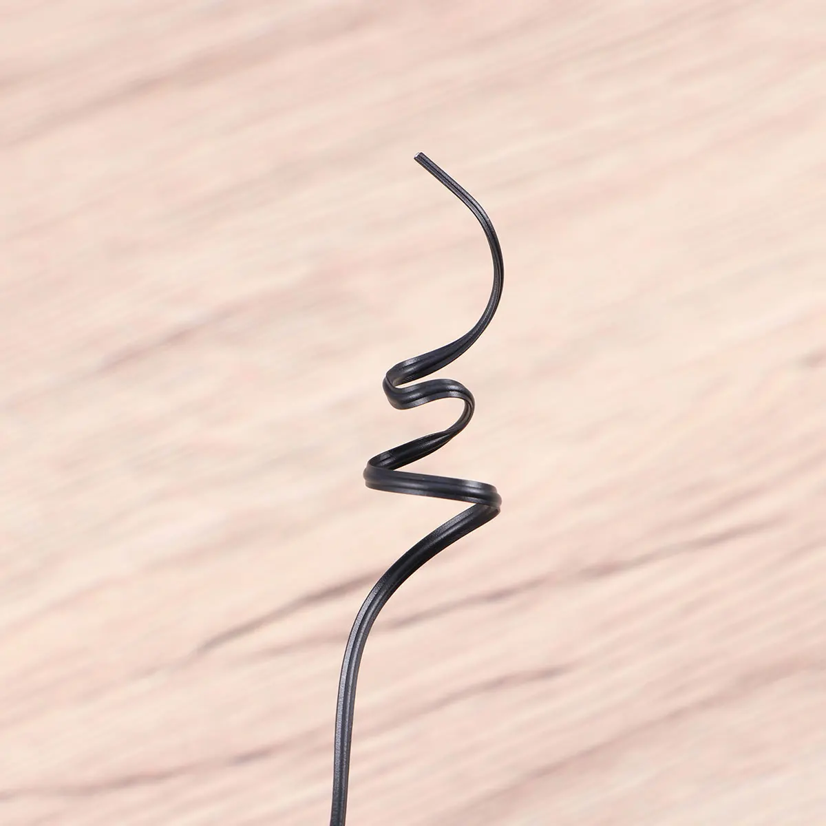 

55 Meters Coated Wire Garden Binding Iron Glue Gardening Iron Wire For Plant Support Flower Arrangement Bundling Black