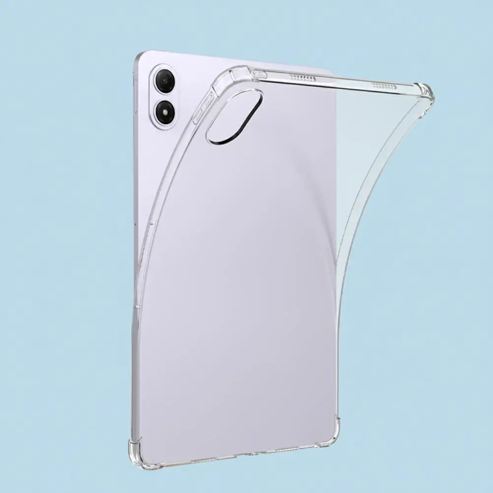    ل redmi الوسادة 2 برو 12.1 بوصة واقية سميكة لينة سيليكون واضح حافظة لجهاز لوحي من البولي يوريثان غطاء Proable غطاء سيليكون I5B9