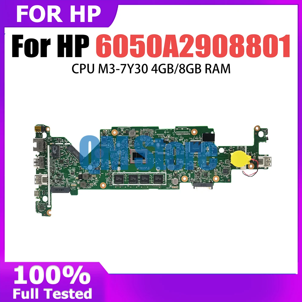 

Mainboard For HP 6050A2908801 Laptop Motherboard ProBook x360 11 G2 EE With M3-7Y30 CPU 4GB8GB RAM 100% Test OK