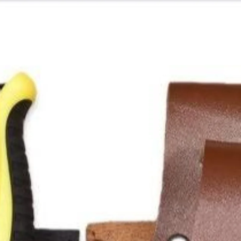 1Pc Gardening Pruning Tool Pouch Leather Tool Bag Electrician Waist Holder Portable Buckle Storage For Pliers And Trimming