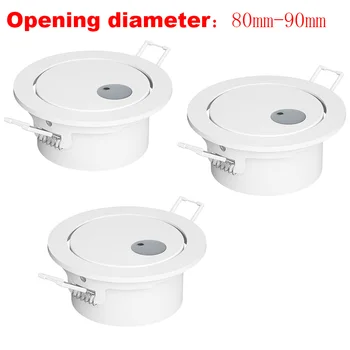 Youpin Linptech เซ็นเซอร์แสดงตนของมนุษย์ ES2 รุ่นติดตั้งด้านบน, ระยะการตรวจจับ 6 เมตร, ปรับความเร็วได้ 8 ระดับทํางานแอพ Mi Home