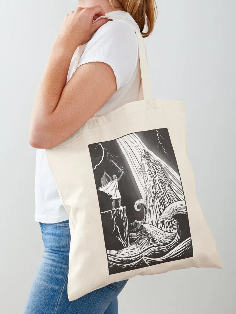 

Tuor and Ulmo Tote Bag reusable grocery bags Customizable tote bag Woman shopper bag shopping trolley