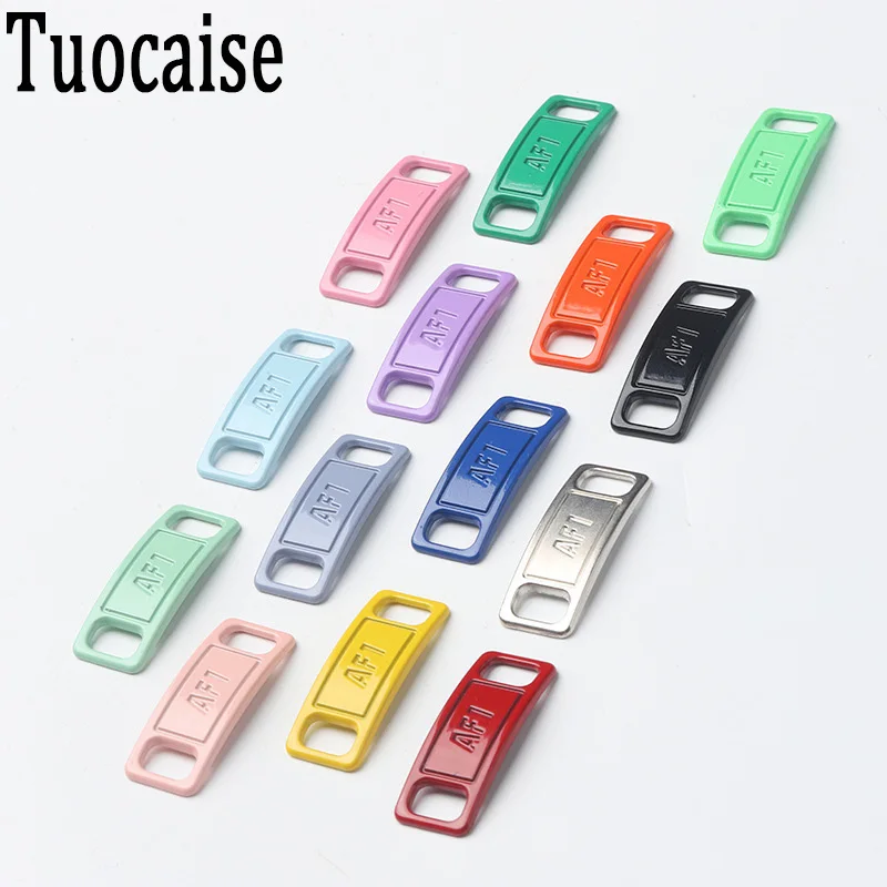 Tuocaise Sneaker Kit AF1 Diamond Shoe Charms Fashion Laces Buckle Quality Metal Shoelaces Decorations Chapa AF1 Shoes Accessorie