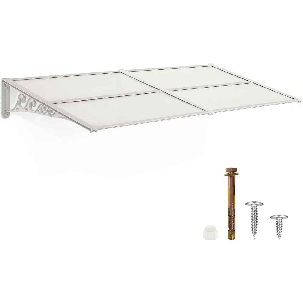 

оконный тент, дверной навес, внешний, поликарбонатная крышка, навес для передней двери, уличный навес для патио, защита от ультрафиолета, дождя, снега, полые s