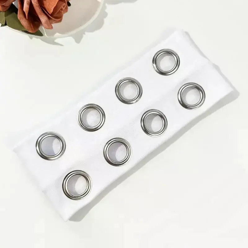 

Сплошной цвет в стиле хип-хоп, панк, с выдолбленным воздушным глазом, металлическая эластичная повязка на голову, музыкальный фестиваль, рок, темная повязка на голову, аксессуары для волос