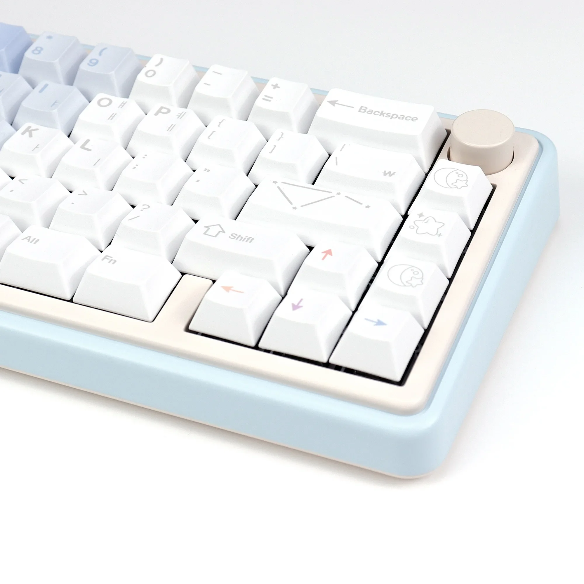 Marshmellow Cloud Keycaps