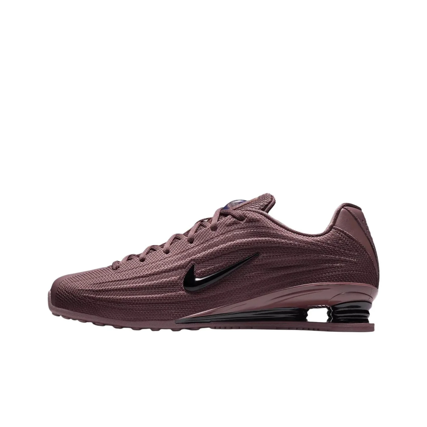 Nike SHOX Z Cushioning Breathable Low top Casual Shoes Women's Dark Purple HQ7540-500