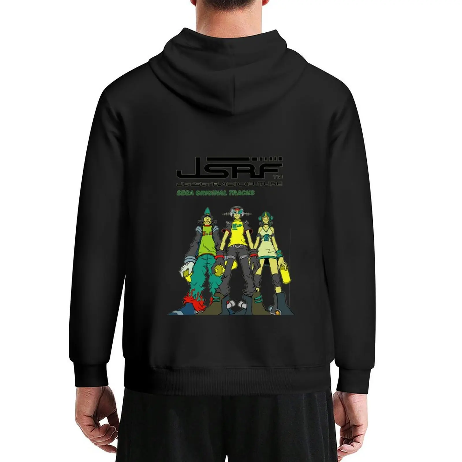 

Jet Set Radio Future Soundtrack Cover Hoodie hooded shirt japanese style anime clothing men's winter sweater tracksuits