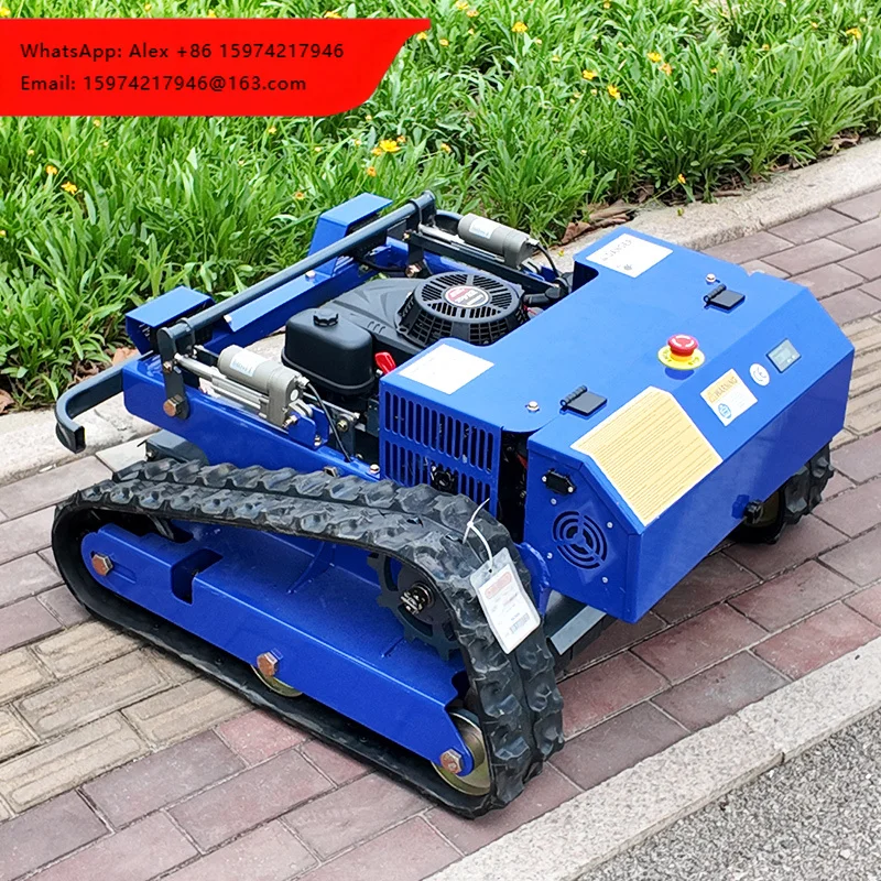 Agriculture Remote Control Ai Robot Lawn Mower