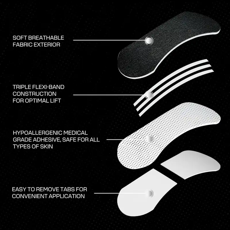 30PCS Nasal Strips for Snoring,Nose Strips for Breathing,Anti Snoring Solution Congestion Relief Nose Tape for Sleeping - Image 6