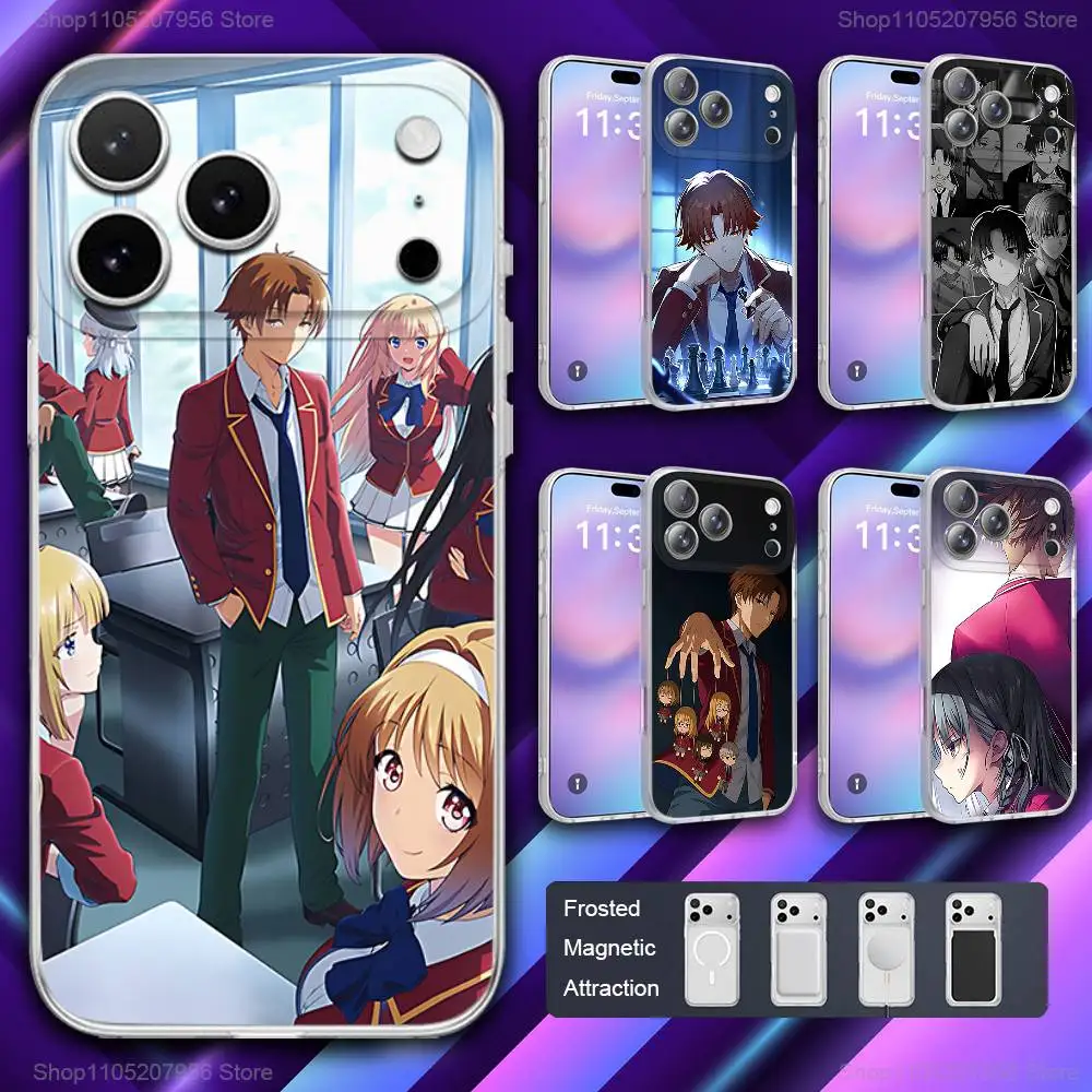 

C-Classroom of The E-Elite Phone Case For iPhone 11,12,15,14,13,17,16,Pro,Plus,E,Max,Air,Mini Magnetic Frosted Cover