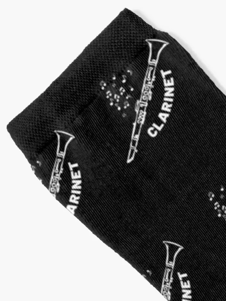 CLARINET Socks funny gifts Stockings compression designer brand set Socks Men Women's