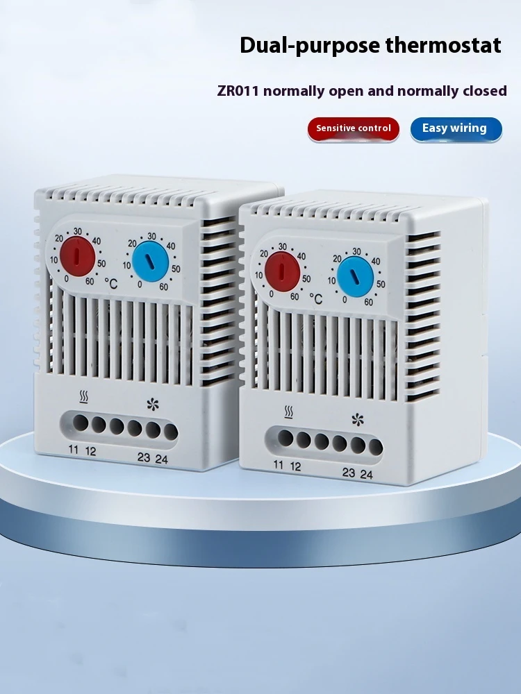 

Temperature Control Switch Thermometer Thermometer Mechanical Temperature Controller ZR011 Normally Open & Closed Integrated
