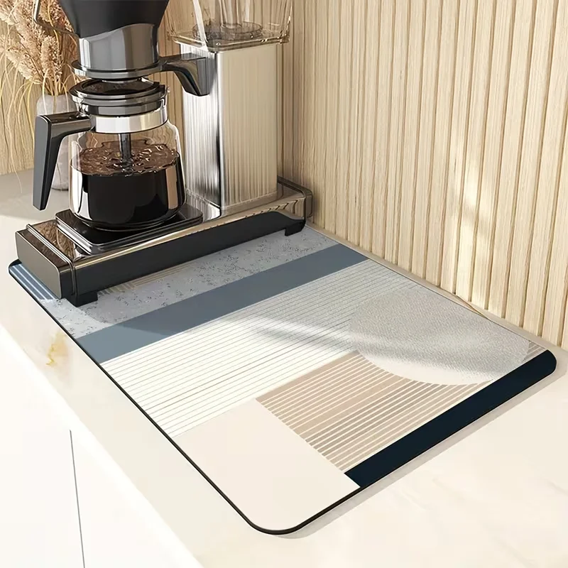Minimalist Sage Green Abstract - Bar Mat Rubber 评论和价格
