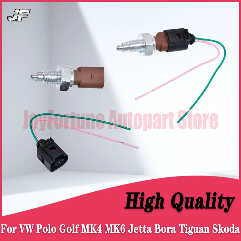 

1PC OEM Reversing Light Reverse Lamp Switch with Plug for VW Polo Golf MK4 MK6 Jetta Bora Tiguan Skoda