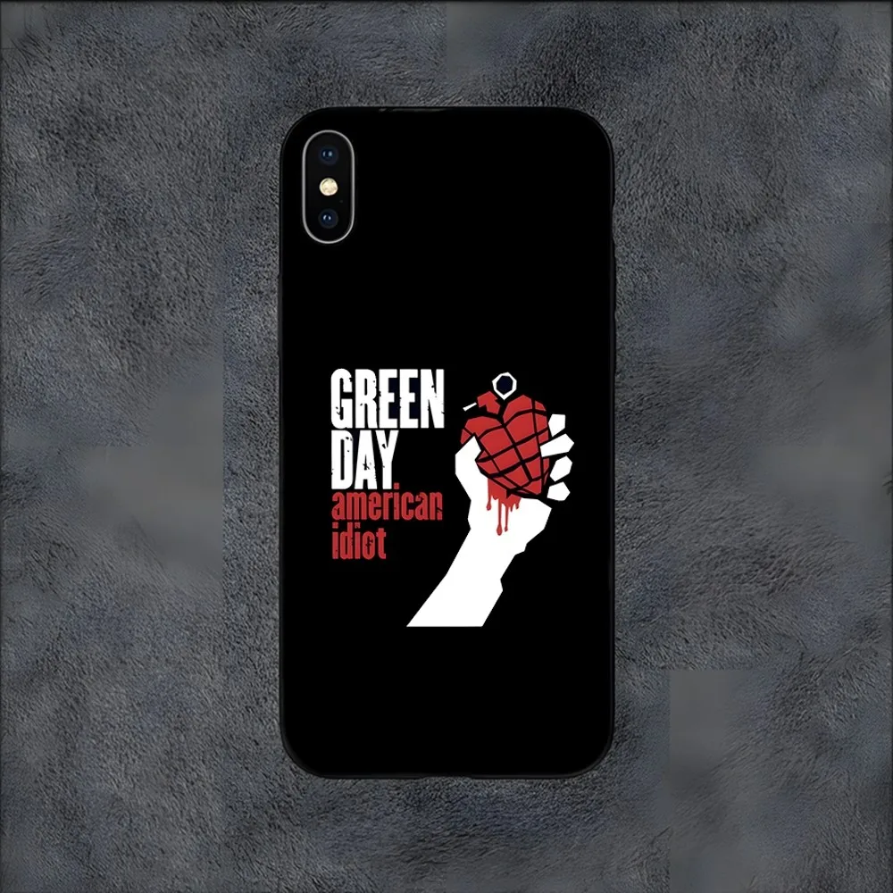 Band G-Green D-Day Punk Billie Joe Phone Case For Samsung S21,S22,S23,S30,Ultra,S20,S30,Plus,S21 Fe,10,9,5G Silicone Cover