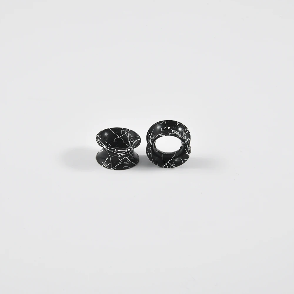 Silicone Flexible Double Flared Ear Tunnel Plugs