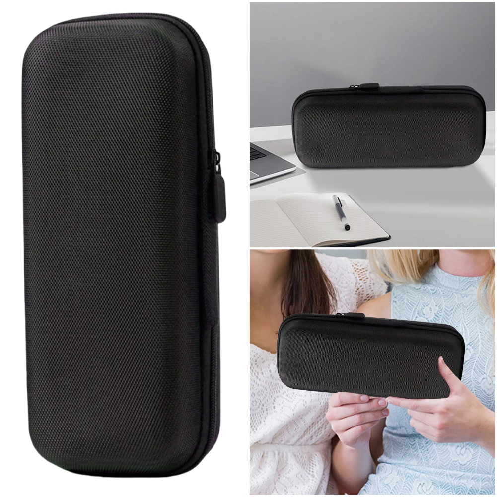 Hard Shell Storage Bag Zipper Closure Mobile Power Carry Case Anti-Scratch Hard Drive Carrying Bag Cable Management Accessories