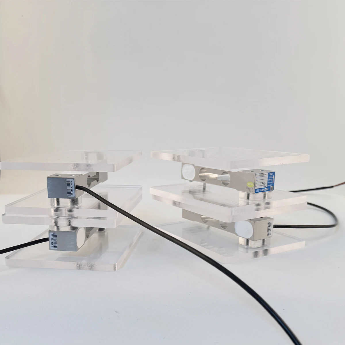 2026 New and Cheap Original Mavin 130mm Single Point Load Cell 3-100kg Weight Sensor with 8mm Thick Acrylic Mounting Bracket Kit