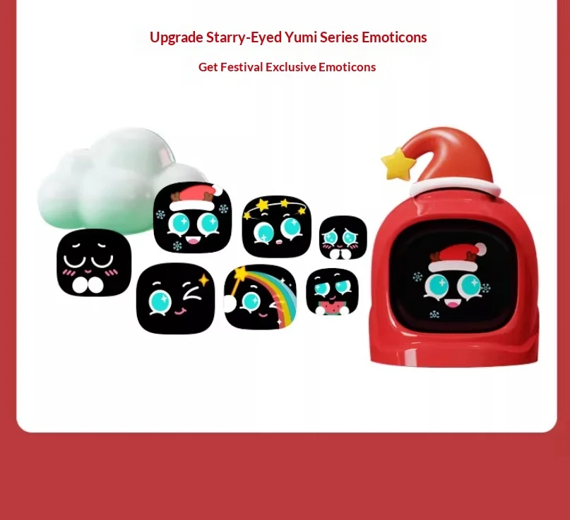 Mangogo Christmas Limited Edition Fun Shell Car Robot Electronic Pet Creative Car Decoration Christmas Gift For Kids And Adults