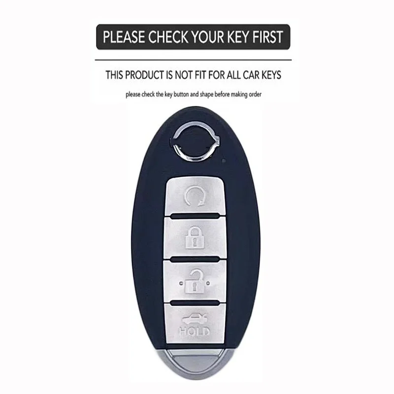 For Nissan Rogue XTrail T32 T31 Qashqai J11 J10 Kicks Tiida Pathfinder Murano Juke Versa for Infiniti Car Remote Key Case Cover