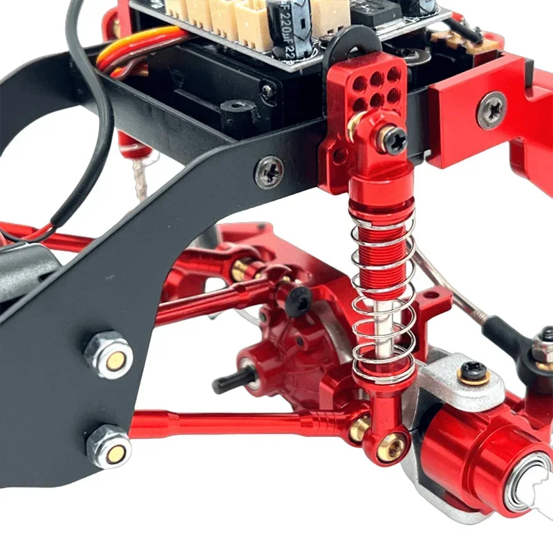 WPL voor FJ40 C34 FJ CRUISER RC auto-onderdelen upgrade alle metalen hendelstoel trekstangstoel