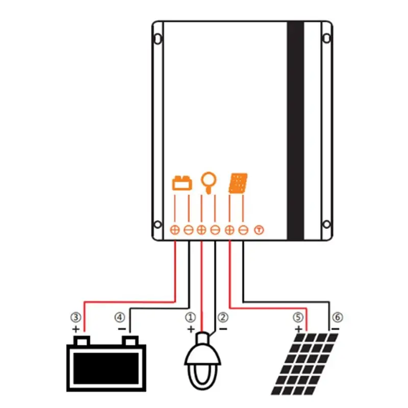 MPPT Solar Charge Controller 12V 10A 15A 20A IP67 Waterproof Design For Lifepo4 Lithium Battery Systems 20A