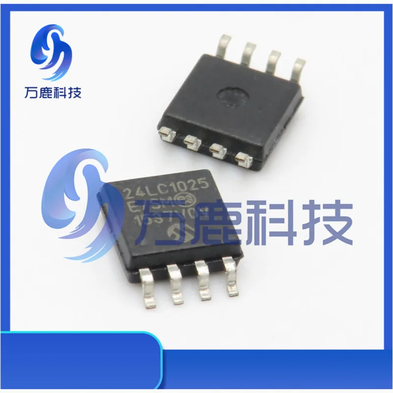 24Lc1025-E/Sm 1024K, 128K X 8, 2.5V Ser Ee, 128 Byte Page Soij-8