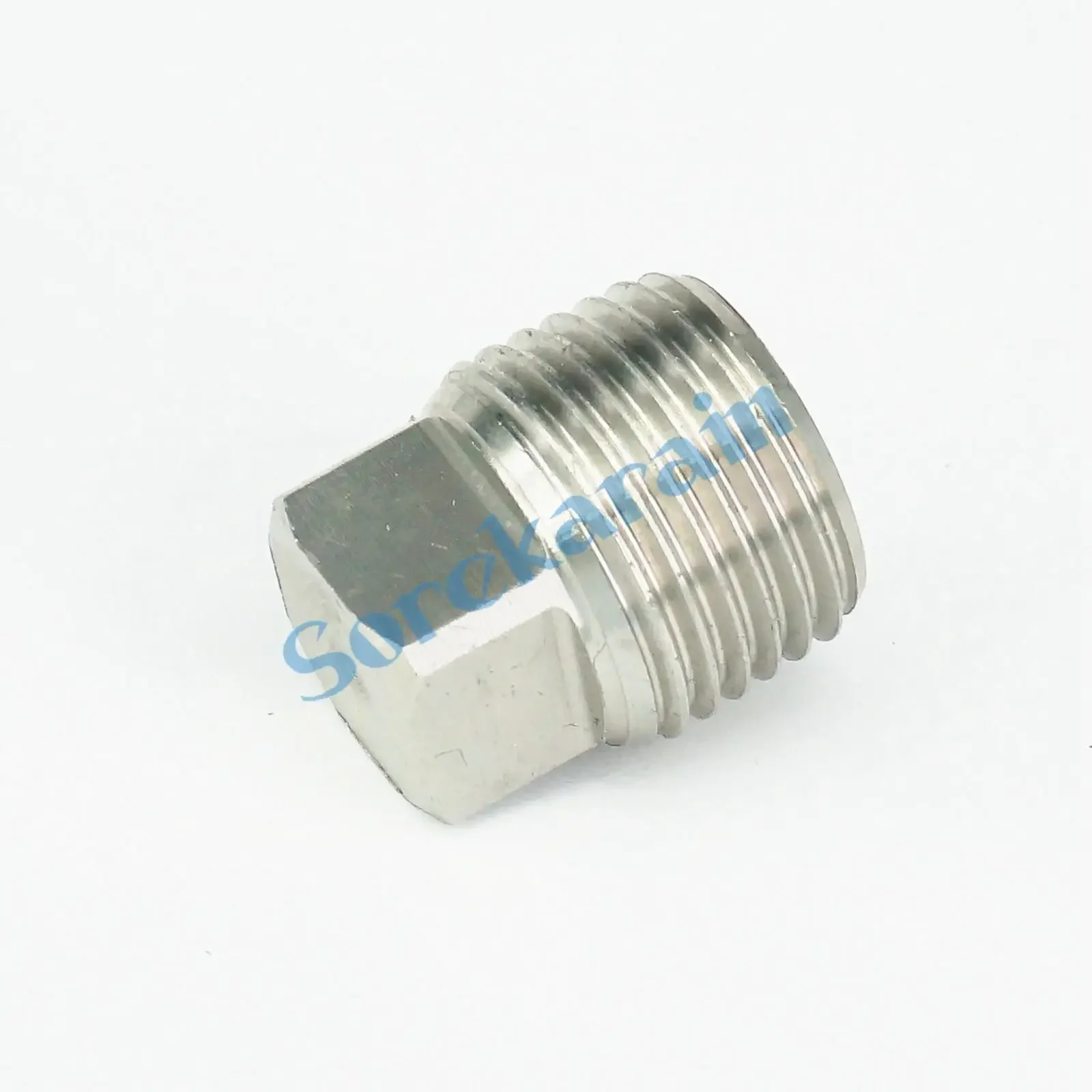 3000 Psi 1 "Npt 304 Rvs Hex Hoofd Plug End Cap Water Gas Olie