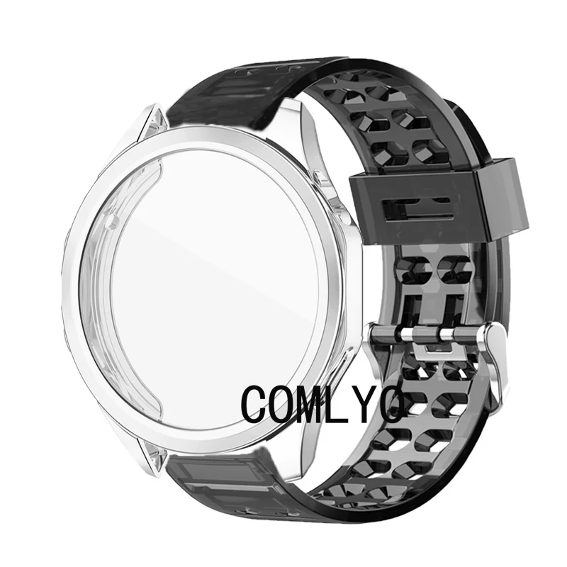 Coque souple en TPU pour Huawei Watch, coque de protection, bande transparente, 46mm, GT4