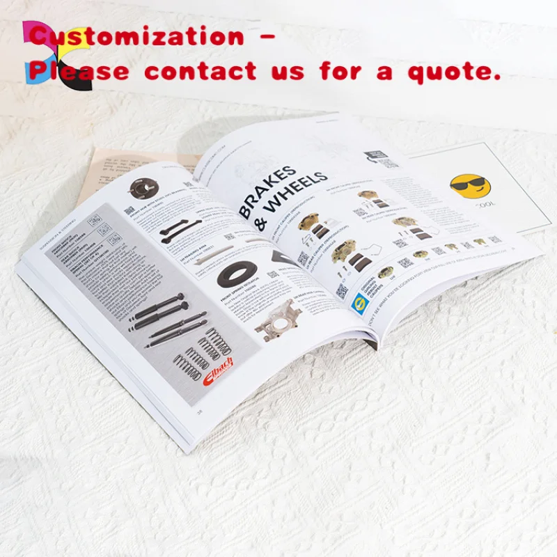 

на заказ.Samples Run Высококачественная печать книжных журналов по индивидуальному заказу